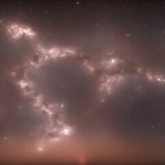 Universe stars IA generative