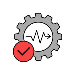 Icon a regtech, isolated against a clean background.