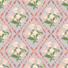 
Geometric Ethnic traditional seamless , Aztec, Tribal, Hmong, Native American Indian, Pattern design for wrap, carpet, decorative illustraion

