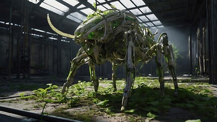 old abandoned factory