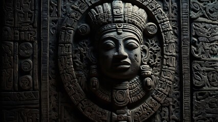 ancient stone carving