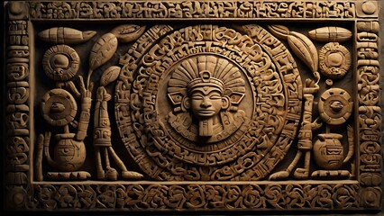 ancient stone carving