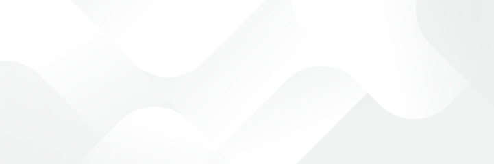 Abstract pattern white geometric banner design background.