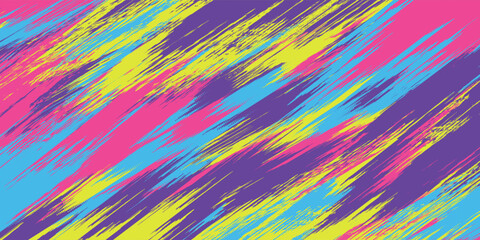 Grunge design of modern jersey colors and patterns, abstract colorful lines sublimation, sports background, cheering, running, cycling, basketball, netball, event, team, vector illustration. eps 10