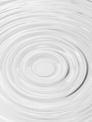 Fototapeta premium Abstract white water ripple texture, top down view