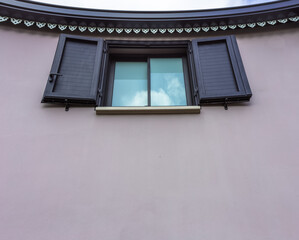 Fenêtre et volets en aluminium 