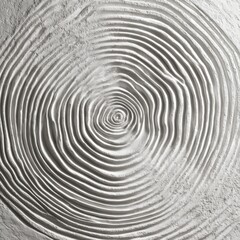 Fototapeta premium Abstract design featuring concentric ripples in a pale textured surface, symbolizing harmony and tranquility in nature's essence.