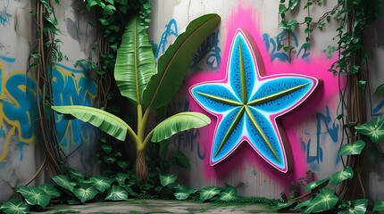 graffiti on the wall