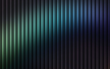 Teal and blue gradient background with metallic vertical lighting and glossy elegant abstract texture