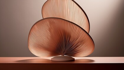 A Vertical Composition That Appears To Be An Abstract Artwork Or Graphic Design