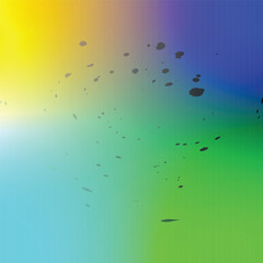 Abstract watercolor background with colorful paint splashes, liquid ink texture, and vector art design