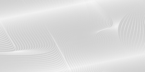 Premium background design with diagonal line pattern in grey colour. Vector white horizontal template for business banner, formal invitation backdrop, luxury voucher, prestigious gift certificate