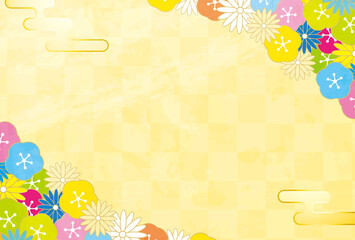 年賀状, 午年, 馬, 午, 謹賀新年, 和風, 和柄, 筆文字, 文字, 手書き, ハッピーニューイヤー