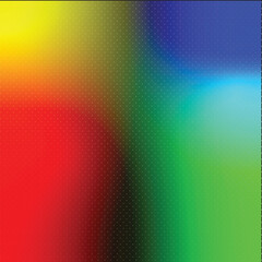 Abstract colorful background with bright rainbow spectrum pattern, geometric vector illustration, and blurred light lines texture