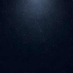 Fototapeta premium Mystical starry night sky filled with countless stars shining brightly