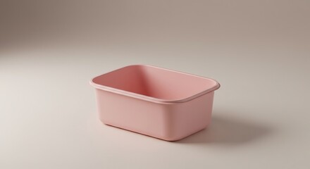 A simple, flexible container, isolated on a clean, light background. This everyday item is ready for various small contents ,essential ,cutout ,compact