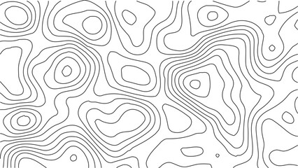 Topographic Contour Map Background. Abstract Vector Wave Grid With Mountain Relief. This Title Retains The Essential Keywords (Topographic, Vector, Contour, Map, Wave, Mountain) Abstract topographic.