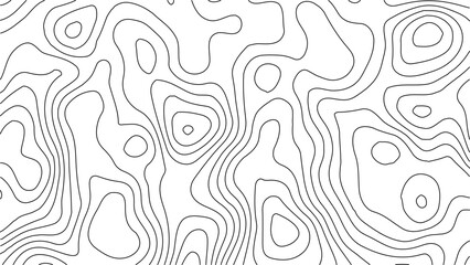 Topographic Contour Map Background. Abstract Vector Wave Grid With Mountain Relief. This Title Retains The Essential Keywords (Topographic, Vector, Contour, Map, Wave, Mountain) Abstract topographic.