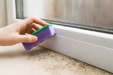 Removing Condensation And Dirt From Window