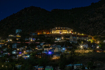 Jerome, Arizona at night