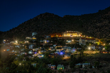 Jerome, Arizona at night