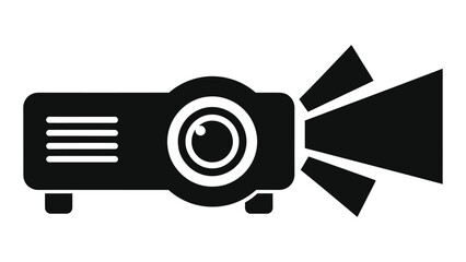 Projector emitting light beam