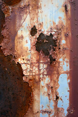 壁面の絵柄模様