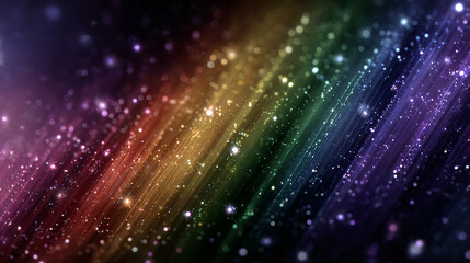 creative pride background - pride month concept with the rainbow colors of the pride flag popping out