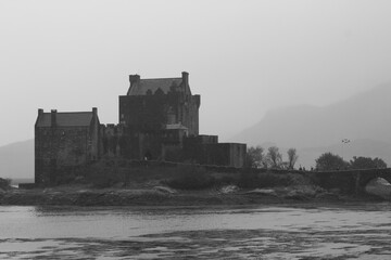 Eilean Donan castle, Loch Duich, in the Scottish Highlands, Scotland
