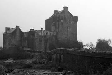 Eilean Donan castle, Loch Duich, in the Scottish Highlands, Scotland