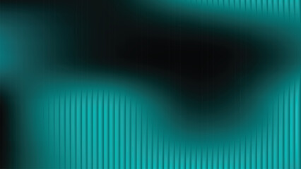 Abstract teal and black gradient with vertical lines texture