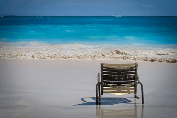 Sand Covered Chair