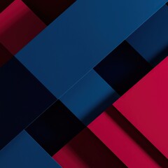 A vibrant composition of numerous overlapping rectangular shapes creating an intricate abstract pattern with contrasting colors and dynamic shadows ,dynamic ,minimalist ,digital