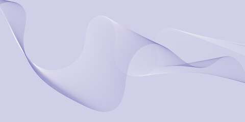 Abstract curvy and smooth lines wave background design