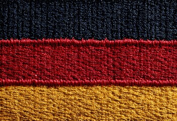 Germany, flag, image in national colors on a neutral transparent background for designers, marketers. Popular illustration, object, symbol, texture, pattern, holiday.