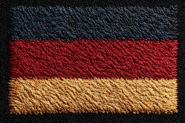 Germany, flag, image in national colors on a neutral transparent background for designers, marketers. Popular illustration, object, symbol, texture, pattern, holiday.