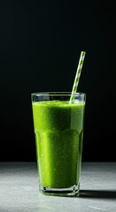 A vibrant green beverage, perfect for a healthy start or refreshing boost. Packed with natural goodness and nutrients for wellness ,healthy ,energizing ,refreshing