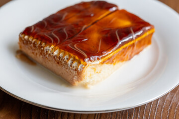 Close-Up of Traditional Albanian Balkan Dessert
