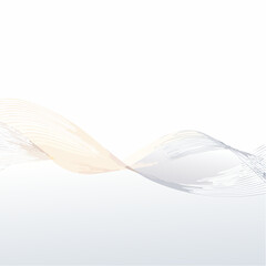 Subtle wave pattern with delicate lines evokes a sense of fluidity and movement