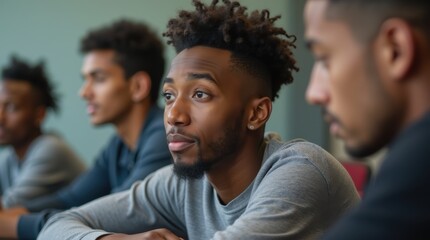 Student asking a question in class while teacher patiently responds with helpful explanations. 
