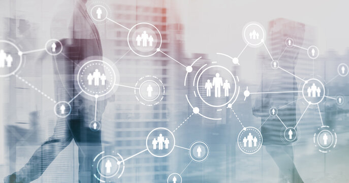 HR - Human resources management and recruitment concept 2025