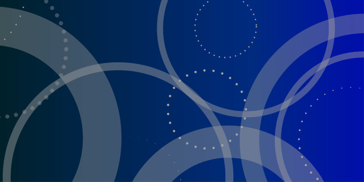 Abstract fluids composition background trend. Abstract glowing circle lines on dark blue background. Geometric stripe line art design. Blue gradient abstract circle shape background vector design .