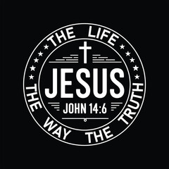 Jesus Way Truth Life Badge