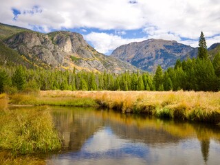 autumn in the mountains