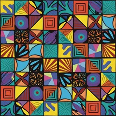 seamless geometric pattern