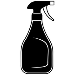 spray bottle vector