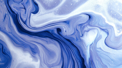 Ethereal journey through a vibrant blue galaxy, a cosmic dreamscape of glowing stars and nebulae