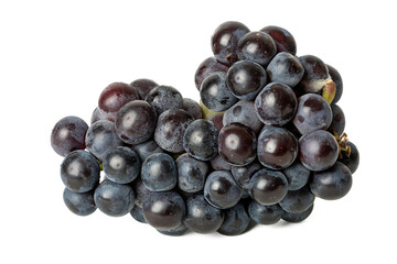 High-resolution photograph of fresh Kyoto grape isolate on white, taken with a high-resolution 45MP camera