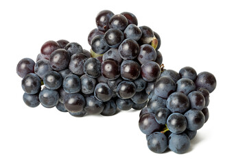 High-resolution photograph of fresh Kyoto grape isolate on white, taken with a high-resolution 45MP camera