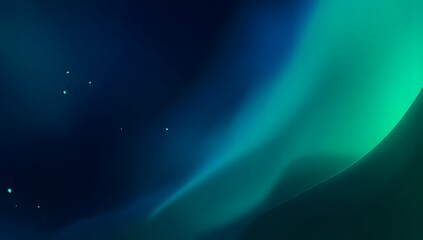 Abstract Green and Blue Gradient Background